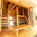 前面はフルオープン