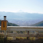 区画サイト①の電源と景色